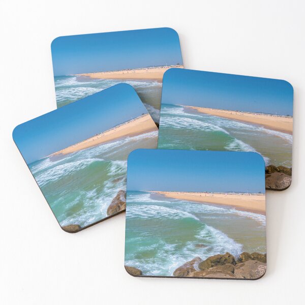 Item preview, Tavira Island Beach Portugal the Algarve with Beautiful Sea and Waves designed and sold by acceleratorhams.