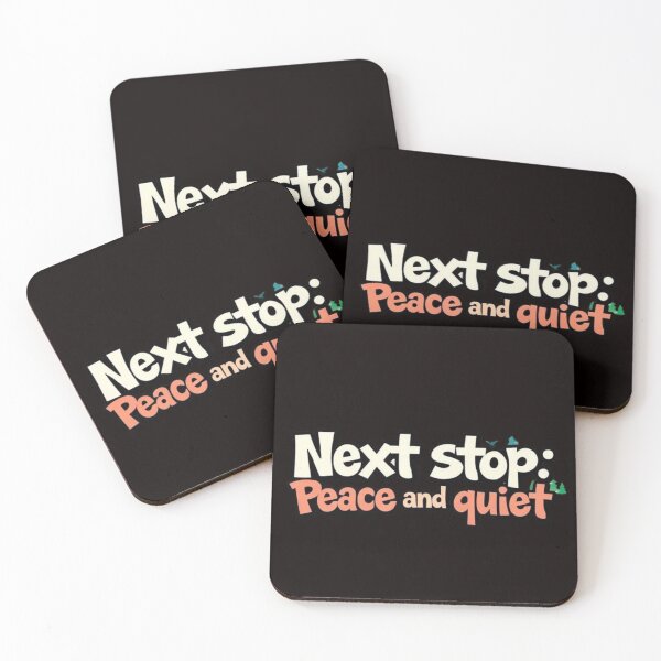 Item preview, Next Stop: Peace and Quiet designed and sold by Charlie-Kier.