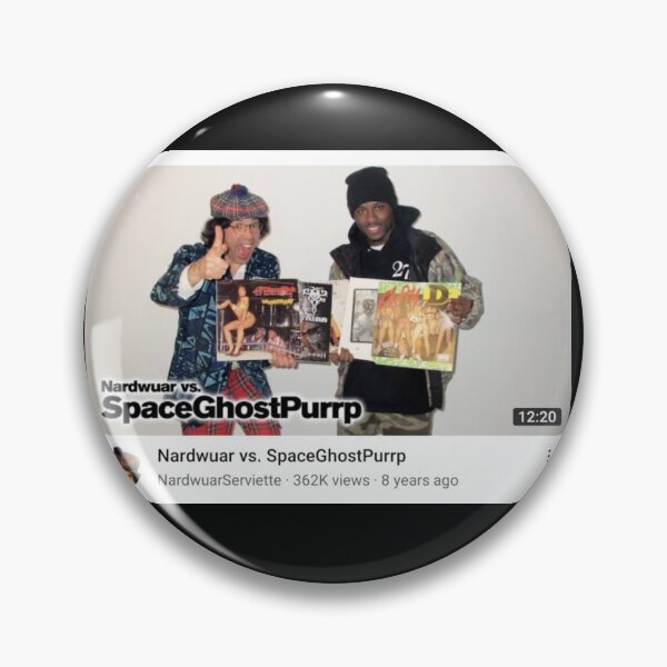 Item preview, Nardwuar vs. SpaceGhostPurrp Youtube Thumbnail Meme Legendary  designed and sold by Thickey Forrest.