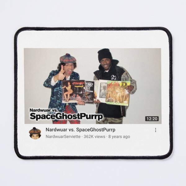 Item preview, Nardwuar vs. SpaceGhostPurrp Youtube Thumbnail Meme Legendary  designed and sold by Thickey Forrest.