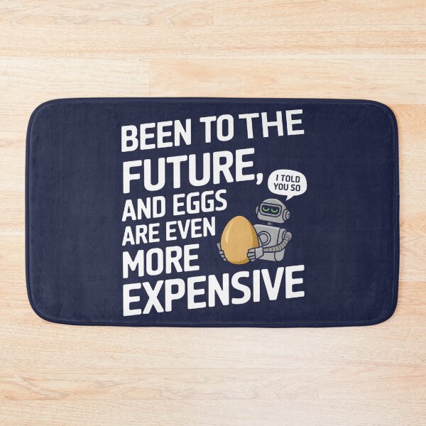 Item preview, Futuristic Robot Egg Inflation designed and sold by Bliss Find And Design.