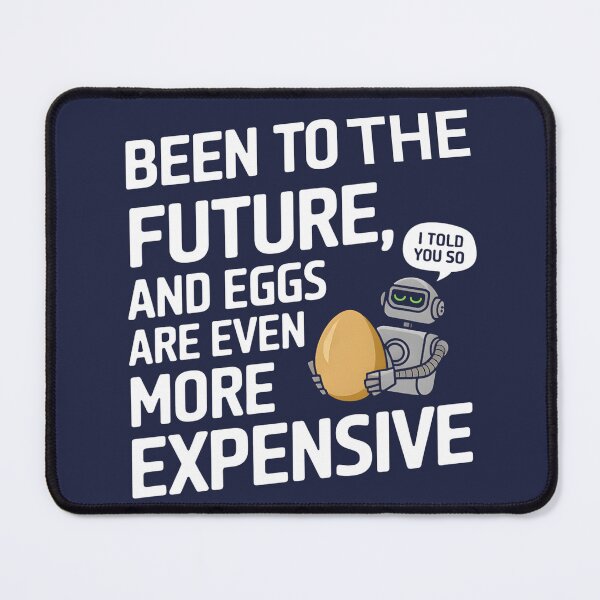 Item preview, Futuristic Robot Egg Inflation designed and sold by Bliss Find And Design.