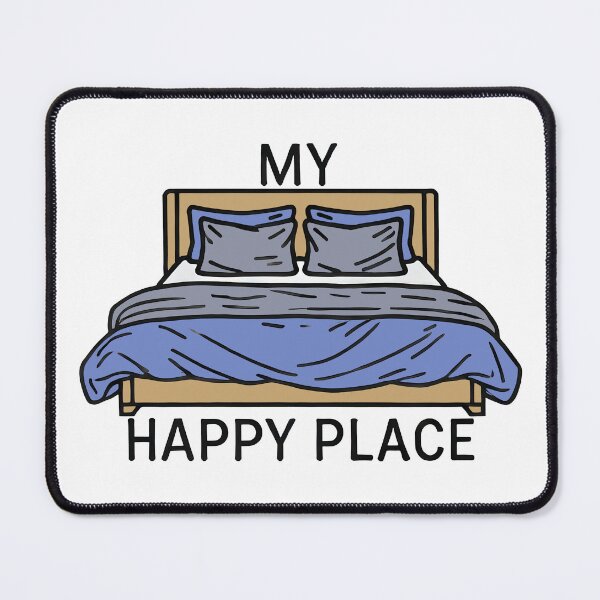 Item preview, My Happy Place Blue Bed designed and sold by TSQ.