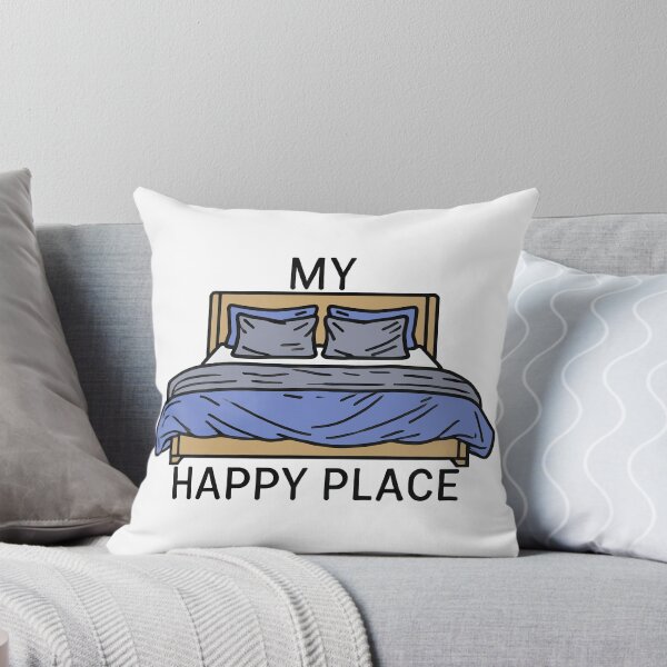 Item preview, My Happy Place Blue Bed designed and sold by TSQ.