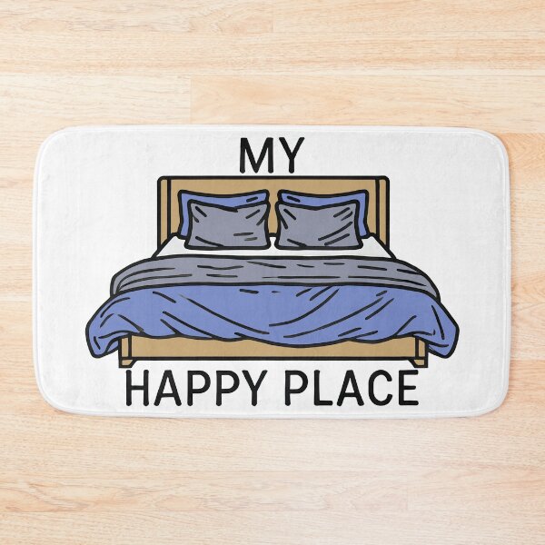 Item preview, My Happy Place Blue Bed designed and sold by TSQ.