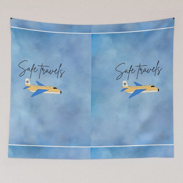 Item preview, Safe travels  designed and sold by ArtsOfWonder.