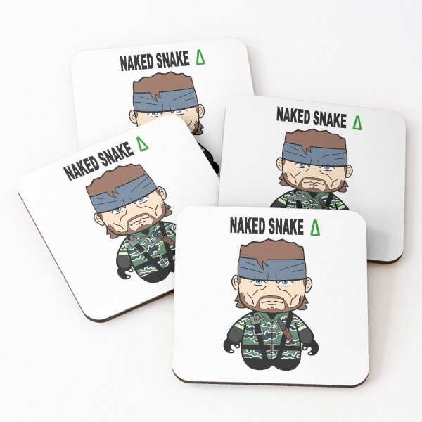 Item preview, Metal Gear Solid 3 Delta cute chibi Naked Snake in tiger stripe camo designed and sold by Pop Tooner.