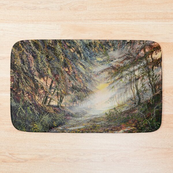 Item preview, Light barriers - an autumnal picture designed and sold by art paintings.
