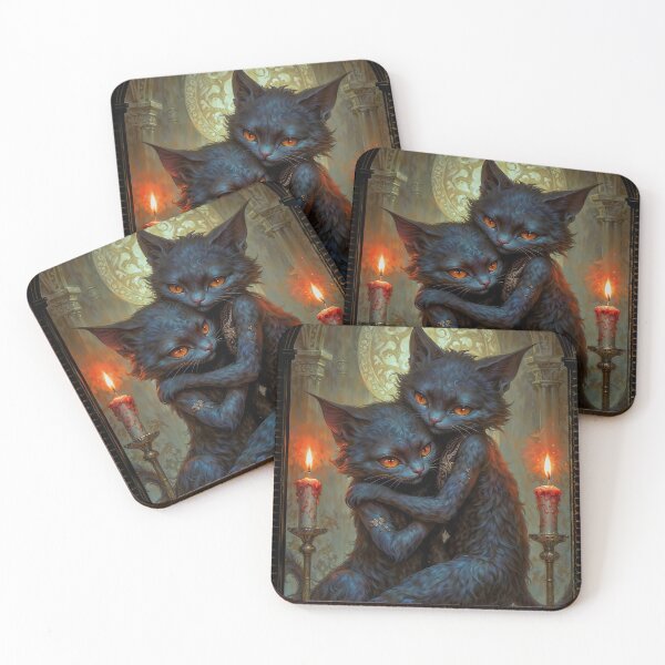 Item preview, Witchcraft Cats designed and sold by AliceWhiteDF.