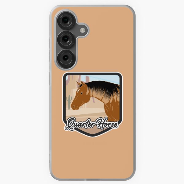 Aperçu de l'œuvre Quarter Horse, écusson cheval isabelle, cheval de selle, races de chevaux des États unis créée et vendue par WebEquitation®.
