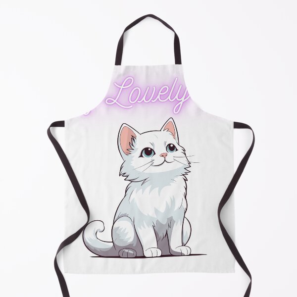 Item preview, My Lovely Cat – Adorable White Kitten Illustration designed and sold by World-Shop25.