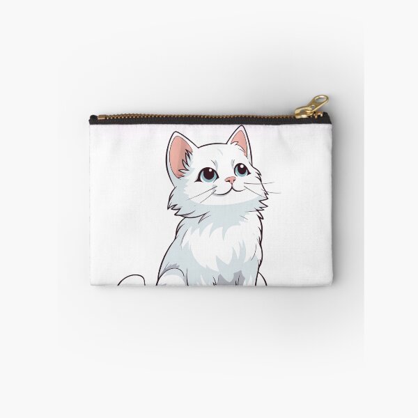 Item preview, My Lovely Cat – Adorable White Kitten Illustration designed and sold by World-Shop25.