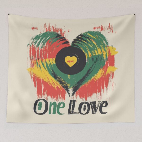 Item preview, Reggae Rasta One Love Essential designed and sold by blackdogshop.