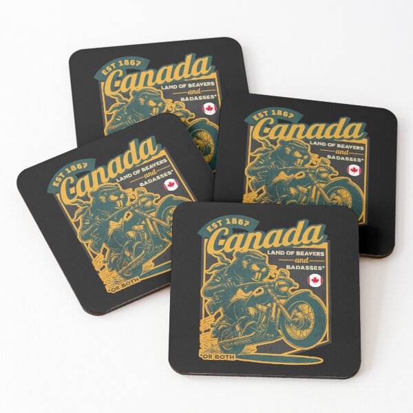 Item preview, VINTAGE CANADA BEAVER- CANADA LAND OF BEAVERS AND BADASSES designed and sold by justyna-s28.