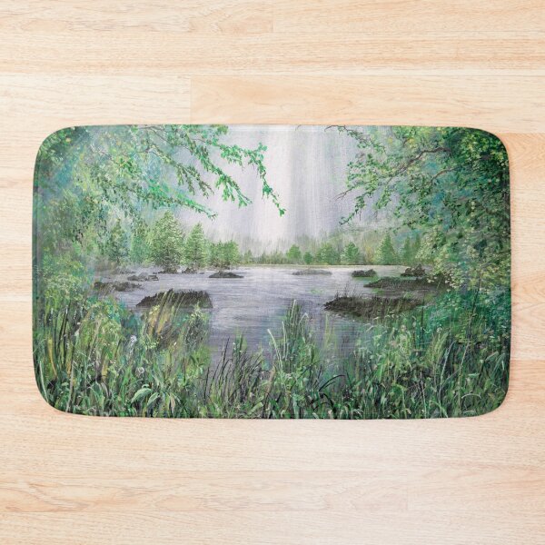 Item preview, Place of Light - Light in the Forest designed and sold by art paintings.
