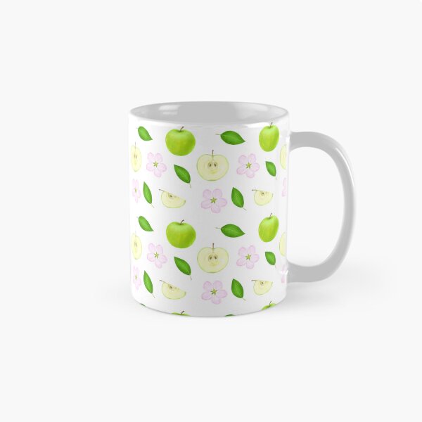 Item preview, A detailed clipart featuring fresh apples, including whole and sliced green apples with leaves. Perfect for food illustrations, gardening projects, and organic product designs. designed and sold by viktoriaart0303.
