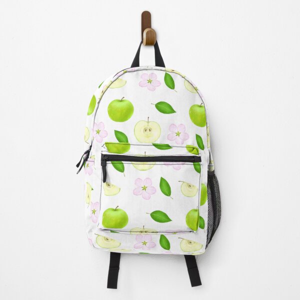 Item preview, A detailed clipart featuring fresh apples, including whole and sliced green apples with leaves. Perfect for food illustrations, gardening projects, and organic product designs. designed and sold by viktoriaart0303.