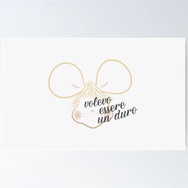 Item preview, volevo essere un duro | lucio corsi designed and sold by Pinu92.