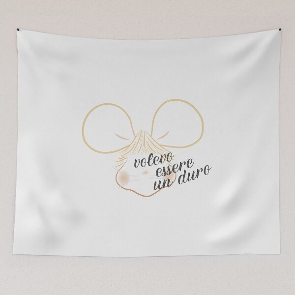 Item preview, volevo essere un duro | lucio corsi designed and sold by Pinu92.