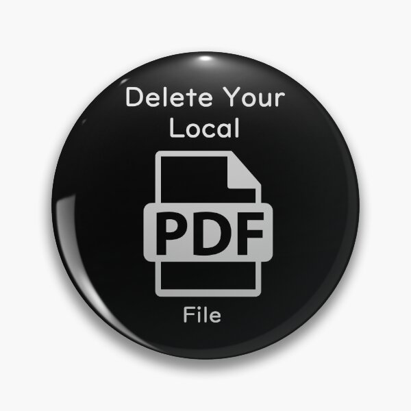 Item preview, Copy of Delete your local PDF file - Transparent designed and sold by WowAPenguin.