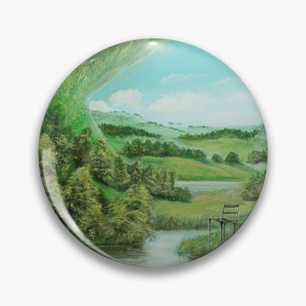 Item preview, Highchair - View with landscape from cave designed and sold by art paintings.
