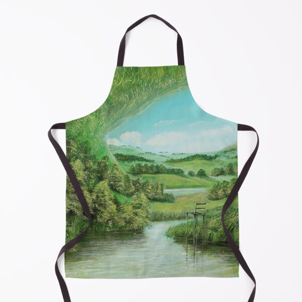 Item preview, Highchair - View with landscape from cave designed and sold by art paintings.