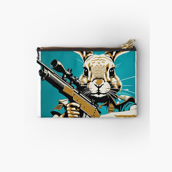 Item preview, A rabbit carrying a rifle designed and sold by filusattila.