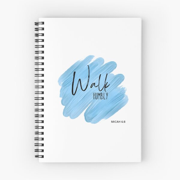 Item preview, Walk humbly, cheistian bible quote designed and sold by Merchattack.