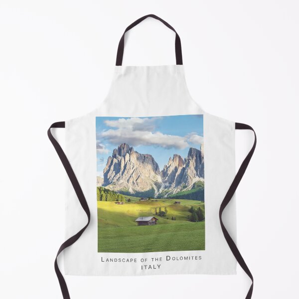 Item preview, Retro Vintage Majestic Landscape of the Dolomites – Italian Mountain Panorama designed and sold by pod24.