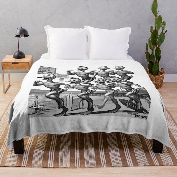 Item preview, Ducks on a California beach designed and sold by 8Totem.