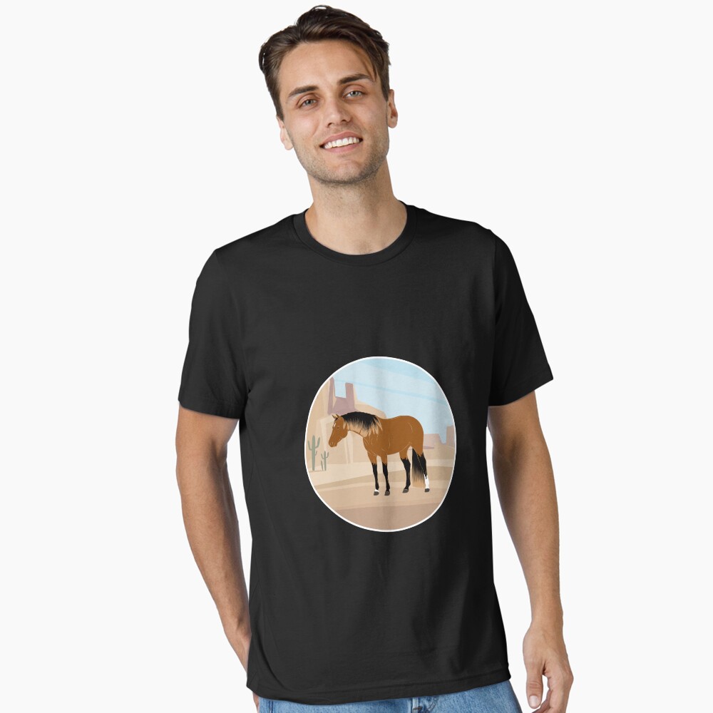 Aperçu de l'œuvre T-shirt essentiel créée et vendue par WebEquitation.