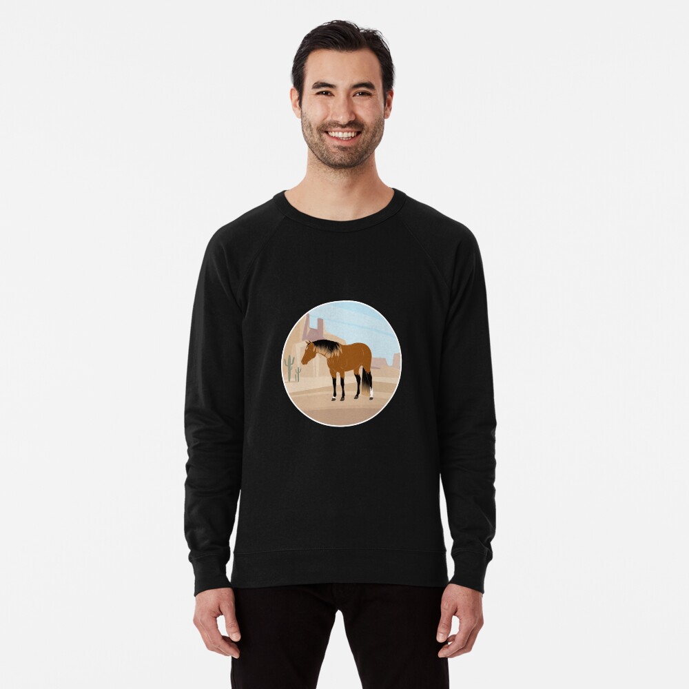 Aperçu de l'œuvre Sweatshirt léger créée et vendue par WebEquitation.