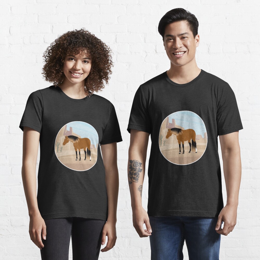 Aperçu de l'œuvre T-shirt essentiel créée et vendue par WebEquitation.