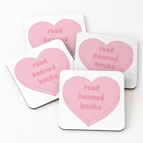 Item preview, Read Banned Books Candy Heart designed and sold by mmariegrace.