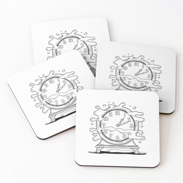 Item preview, Melting Clock: Fluidity of Time designed and sold by RoxyBlazeArt14.
