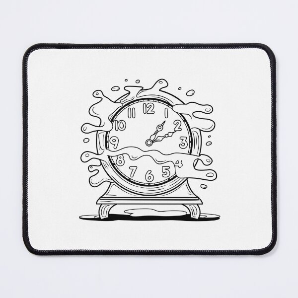 Item preview, Melting Clock: Fluidity of Time designed and sold by RoxyBlazeArt14.