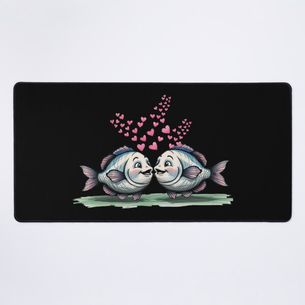 Item preview, Pisces My Heart Carp Fish Valentines Day designed and sold by Design_Your_Day.