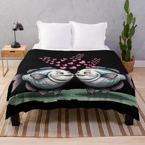 Item preview, Pisces My Heart Carp Fish Valentines Day designed and sold by Design_Your_Day.