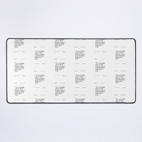 Item preview, Walk humbly, cheistian bible quote designed and sold by Merchattack.