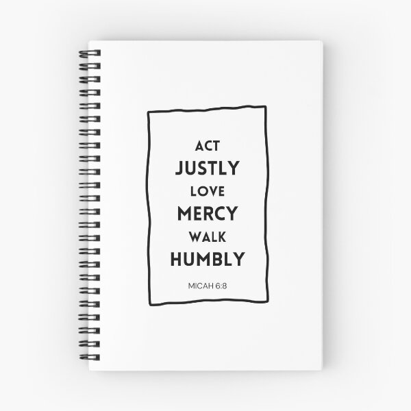 Item preview, Walk humbly, cheistian bible quote designed and sold by Merchattack.