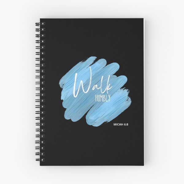 Item preview, Walk humbly, cheistian bible quote designed and sold by Merchattack.