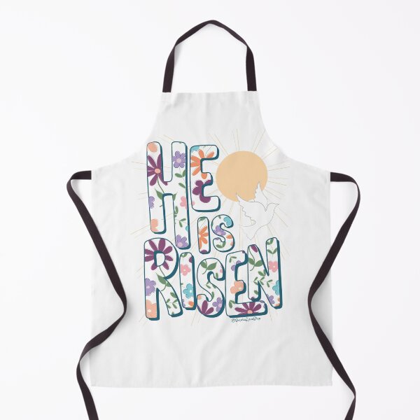 Item preview, He is Risen, Religious Typography © GraphicLoveShop designed and sold by Graphic Love Shop.