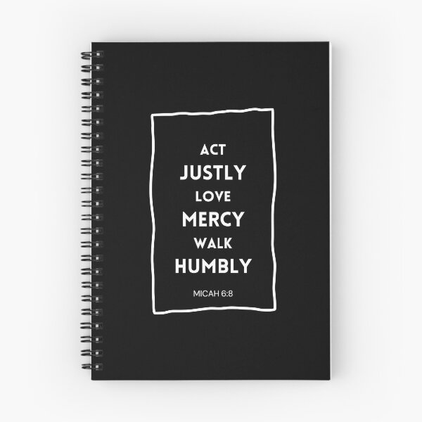 Item preview, Walk humbly, cheistian bible quote designed and sold by Merchattack.
