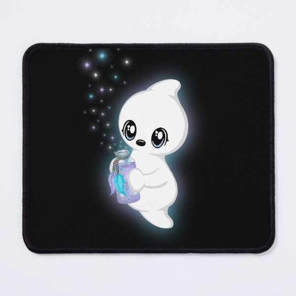 Item preview, cute ghost with magic bottle designed and sold by Pezi-Creation.