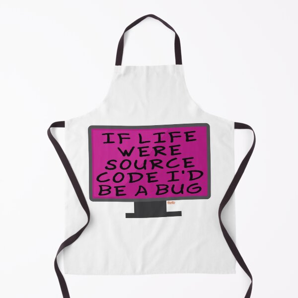 Item preview, If Life were Source Code - Silly Quote Design designed and sold by WhimWiz.