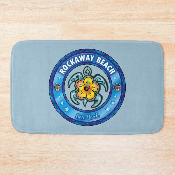 Item preview, Rockaway Beach NY sea turtle hibiscus designed and sold by studioss76.