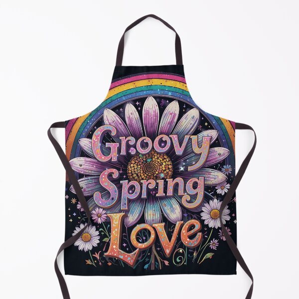 Artikelvorschau, Retro Frühlingsstimmung Aufkleber | 70er Hippie Kunst für Vintage Seelen entworfen und verkauft von StellarHues.