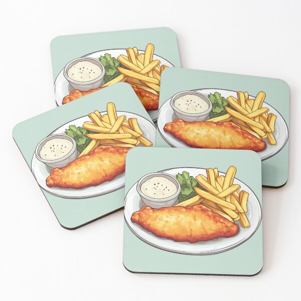 Item preview, Fish and Chips designed and sold by sakurashorty.