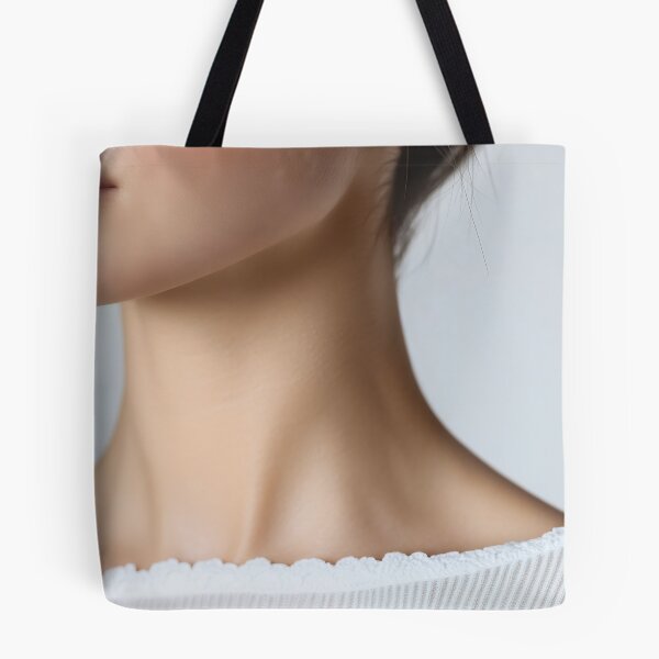 Item preview, Elegant close-up of a woman's neck designed and sold by anytka.