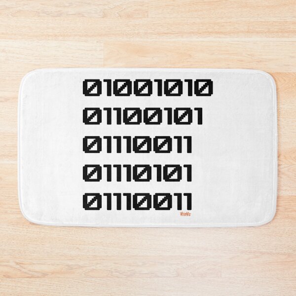 Item preview, Jesus - Binary -Inspirational Quote Design designed and sold by WhimWiz.